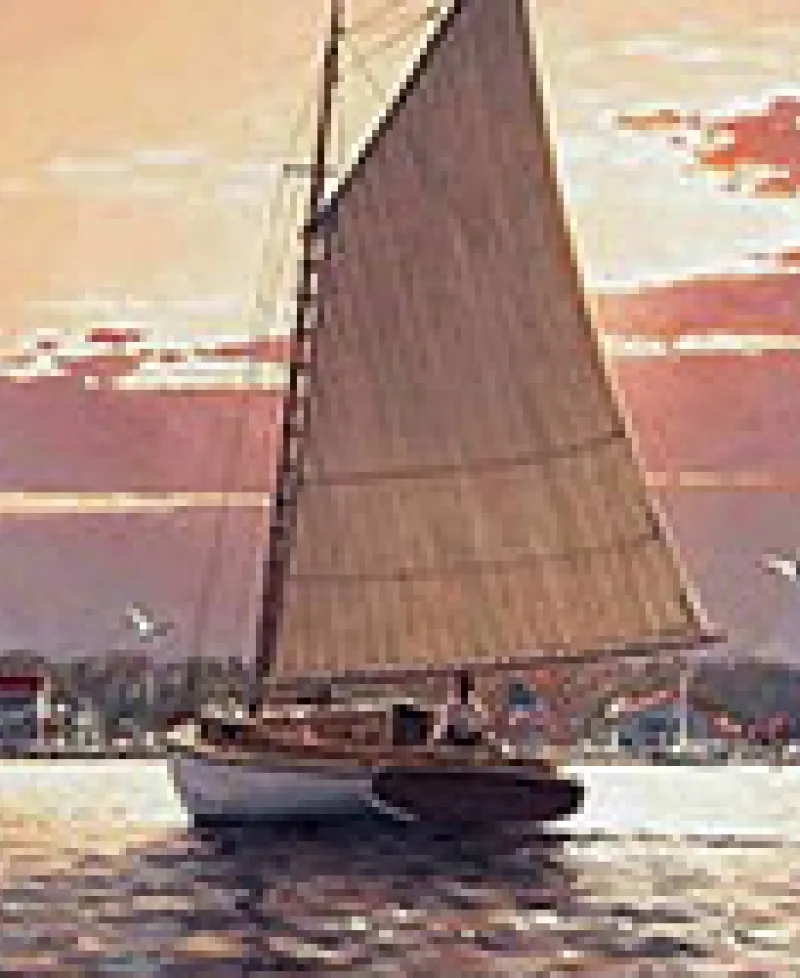 Step aboard Sail Selina II, in St. Michaels, MD. Enjoy an intimate experience for just 6 guests Photo