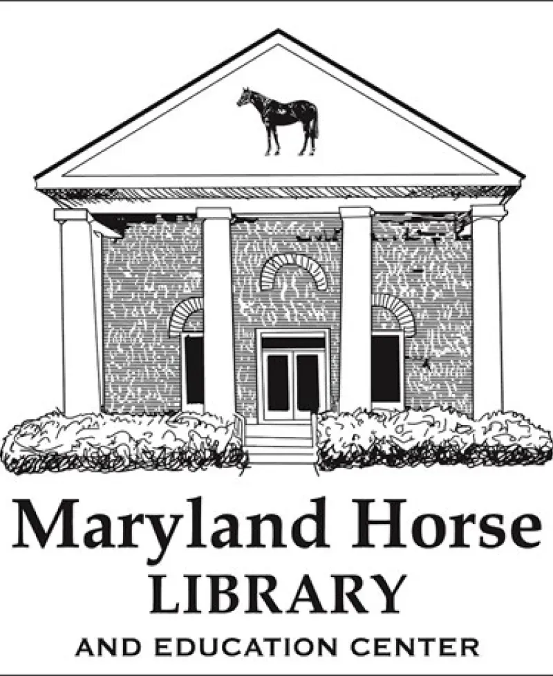 Logo of the Maryland Horse Library Photo