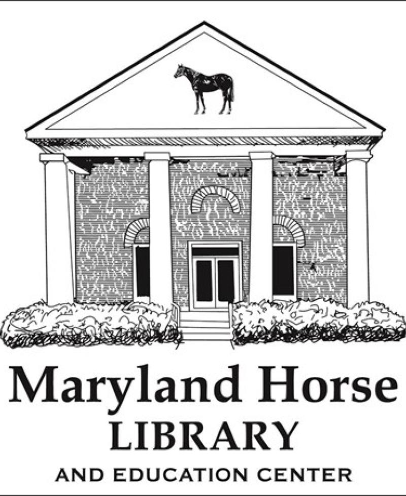 Logo of the Maryland Horse Library Photo