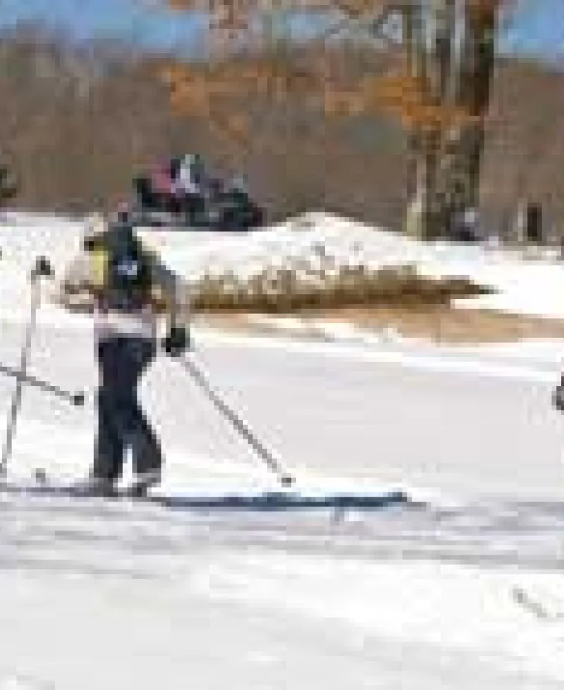 Skiing at the Nordic Center Photo