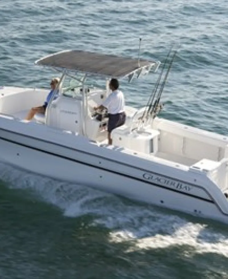 Chesapeake Charters introduces a new 26' Glacier Bay Charter Boat. Photo