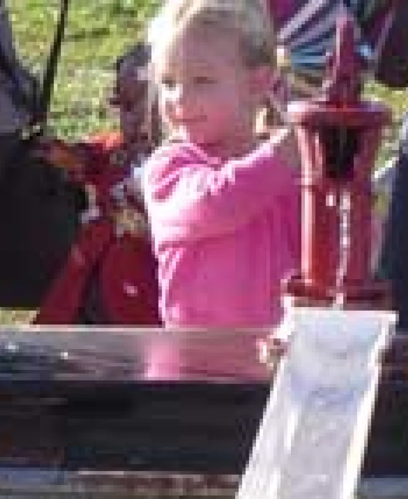 Child at Summers Farm Photo