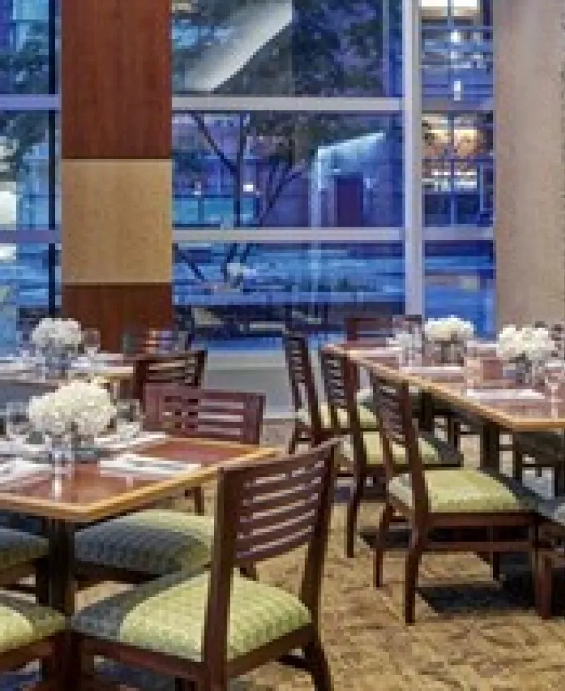 Dining area at the Diamond Tavern in the Hilton Baltimore Photo