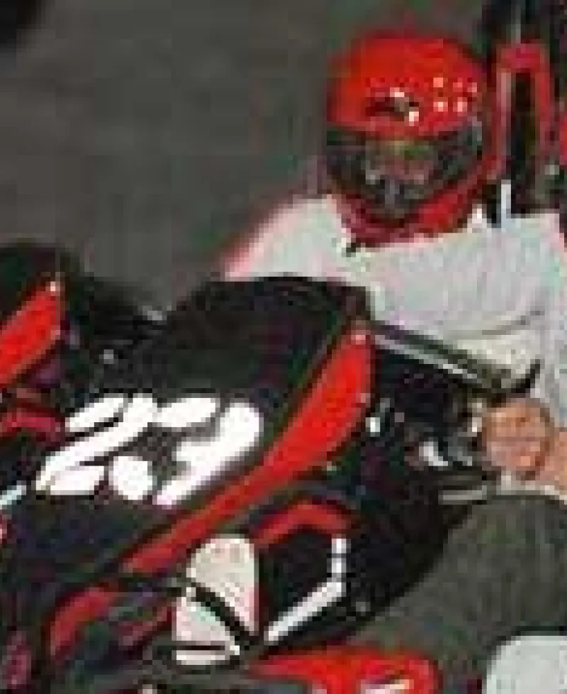 Indoor go-kart racing Photo