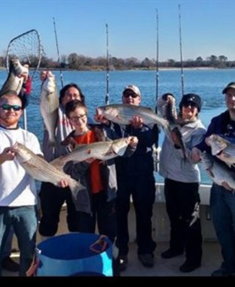 The catch from Bay River Fishing Photo