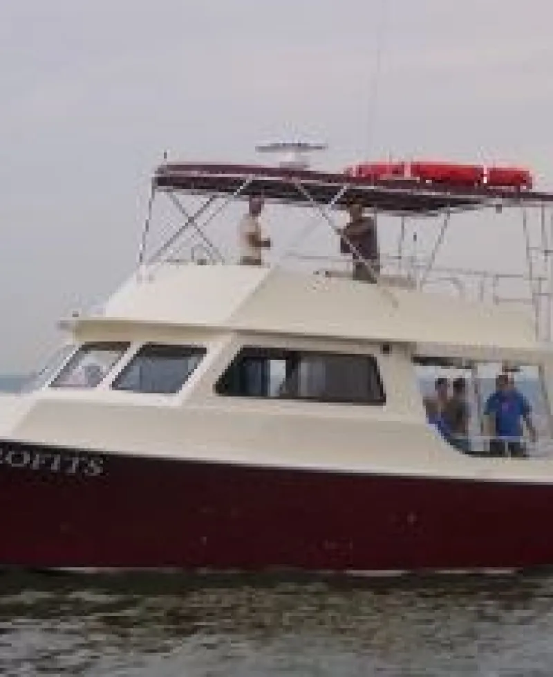 The Fishing Charter Boat "Net Profits." Photo