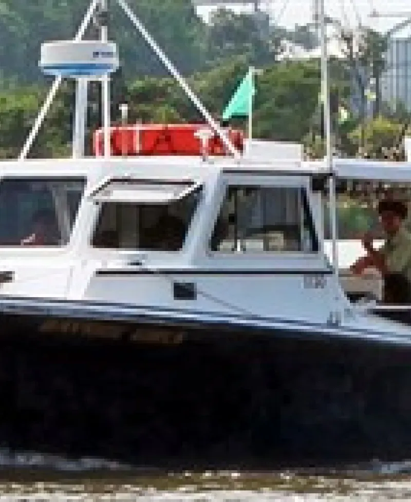Capt. Chuck Clark Charter Boat. Photo