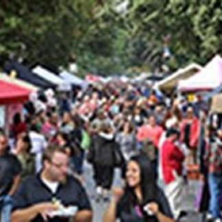 In the Street Festival in full swing. Photo