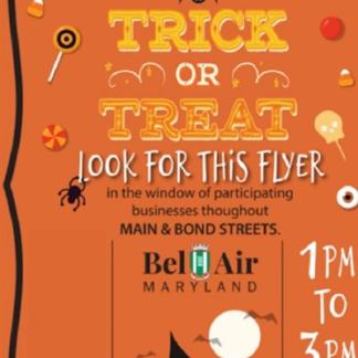 Trick or Treating Flyer Photo
