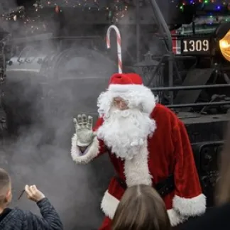 Polar Express Train Ride at Western Maryland Scenic Railroad Photo