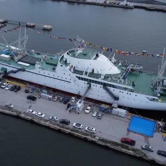 NS Savannah at Pier 13, May 2024 Photo