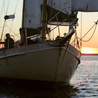 Lady Patty Sailing Chesapeake Bay Photo