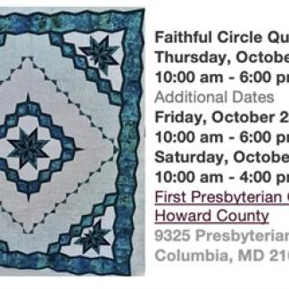Raffle Quilt photo; dates and times Photo