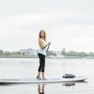 Person on paddleboard Photo