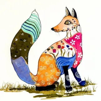 Fox caricature Photo