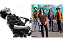Davy Knowles playing guitar and Chesapeake Sons Photo