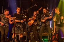 Skerryvore band with instruments Photo