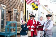 Watermark tour guides in Annapolis. Photo