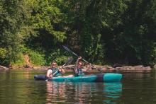 Kayaking on the Potomac River Photo