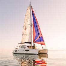 Experience the Chesapeake Bay on our beautiful Leopard 44 sailing catamaran Photo