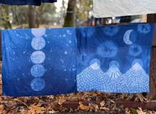 Let's play with indigo dye! Photo