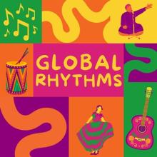 Global Rhythms vibrant graphic Photo