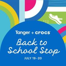 Tanger x Crocs: Back to School Stop Photo