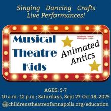 Musical Theatre Kids Workshop at Children's Theatre of Annapolis Photo