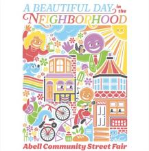 2025 Abell Community Street Fair Poster Art Photo