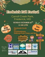 Join us for a day filled with Fall Fun, Food, Crafts, Art, Costumes, and Trick-or-Treating! Photo