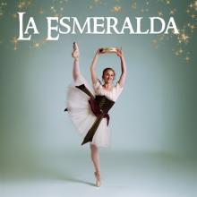 Dancers posing with the text "La Esmeralda" Photo