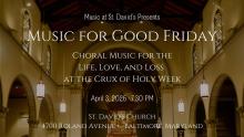 Music for Good Friday Photo