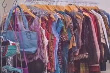 Vintage clothing and accessories Photo