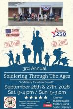 Event details such as times  Photo