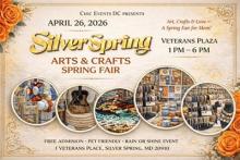 Silver Spring Mother's Day Arts and Crafts Spring Fair @ Veterans Plaza Photo