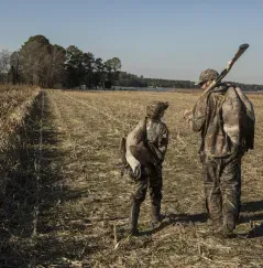 passing down the hunting tradition
