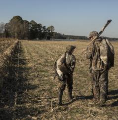 passing down the hunting tradition