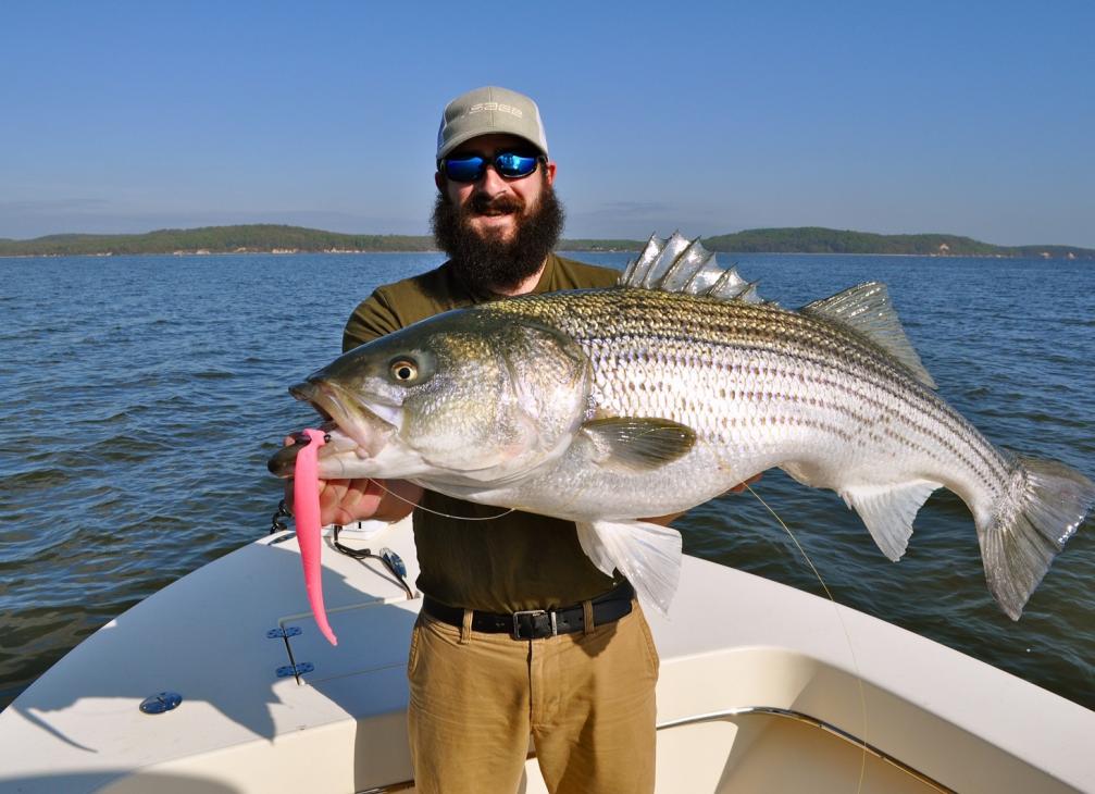 Man holding large fish