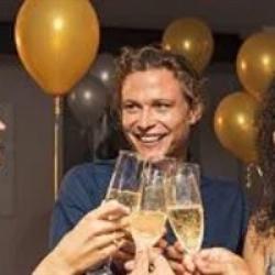 Couples celebrating New Years Photo