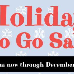 Holiday To Go Sale Photo